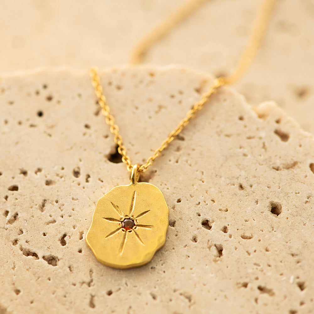 CZ Necklace Gold Plated