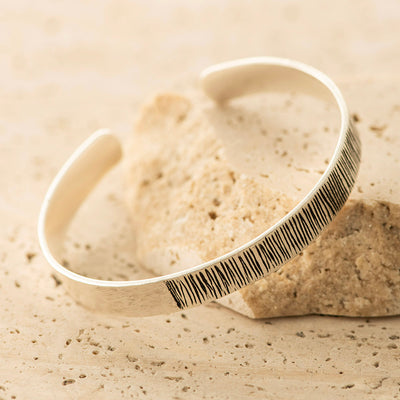 Men's Bangle Silver Plated