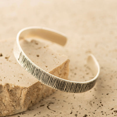 Men's Bangle Silver Plated
