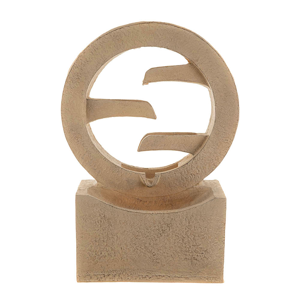Circle Water Fountain Statue 50x34x18cm