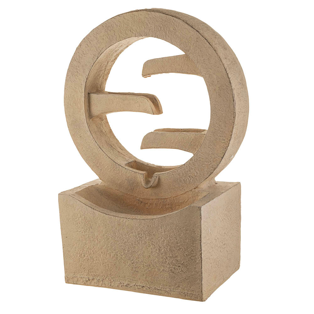 Circle Water Fountain Statue 50x34x18cm
