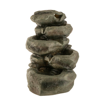 Pebble Water Fountain Statue 41x29cm