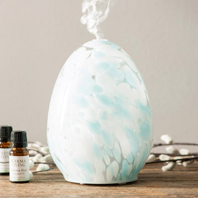 Blue Glass Ultrasonic Diffuser 90ml