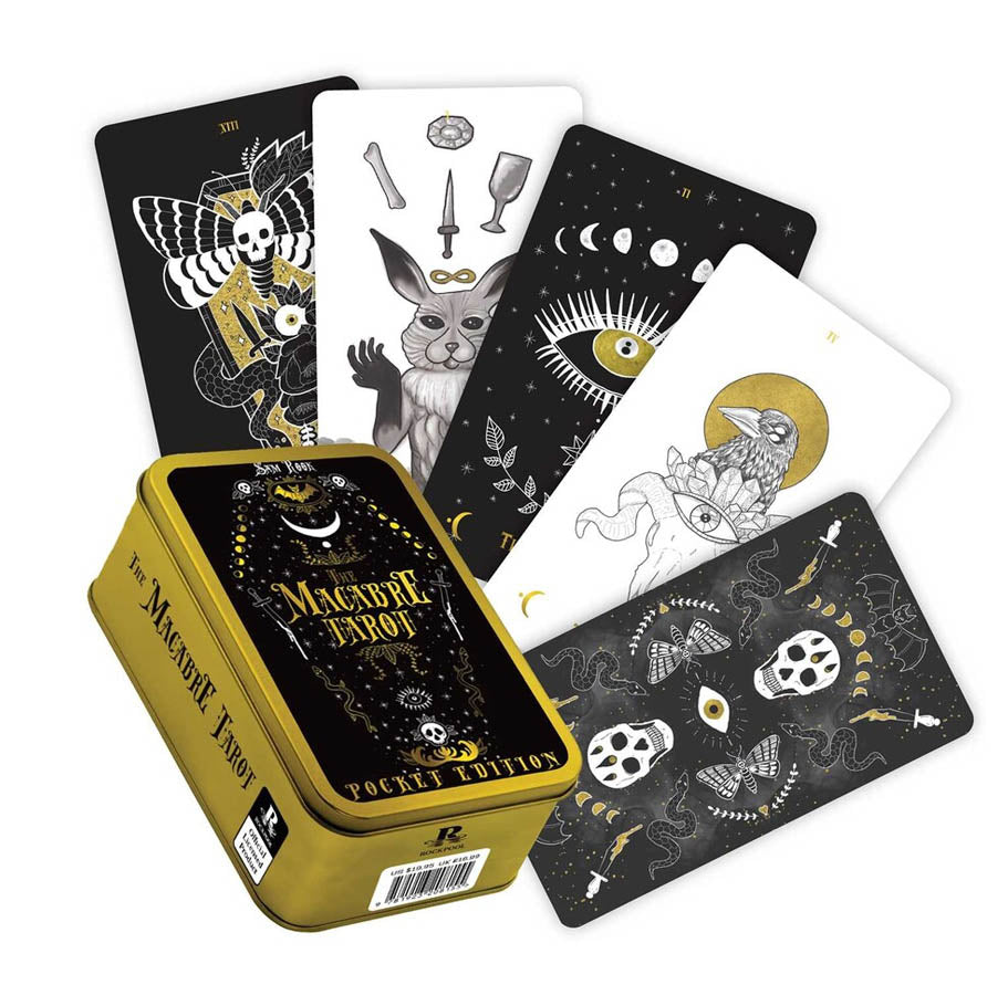 Macabre Tarot Pocket Tin by Sam Rook