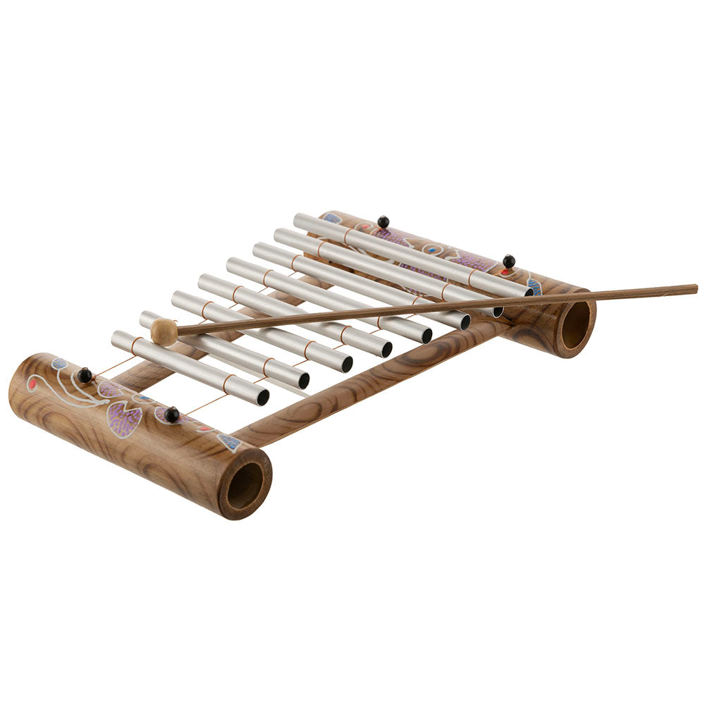 Aluminium & Bamboo Xylophone 28x20cm