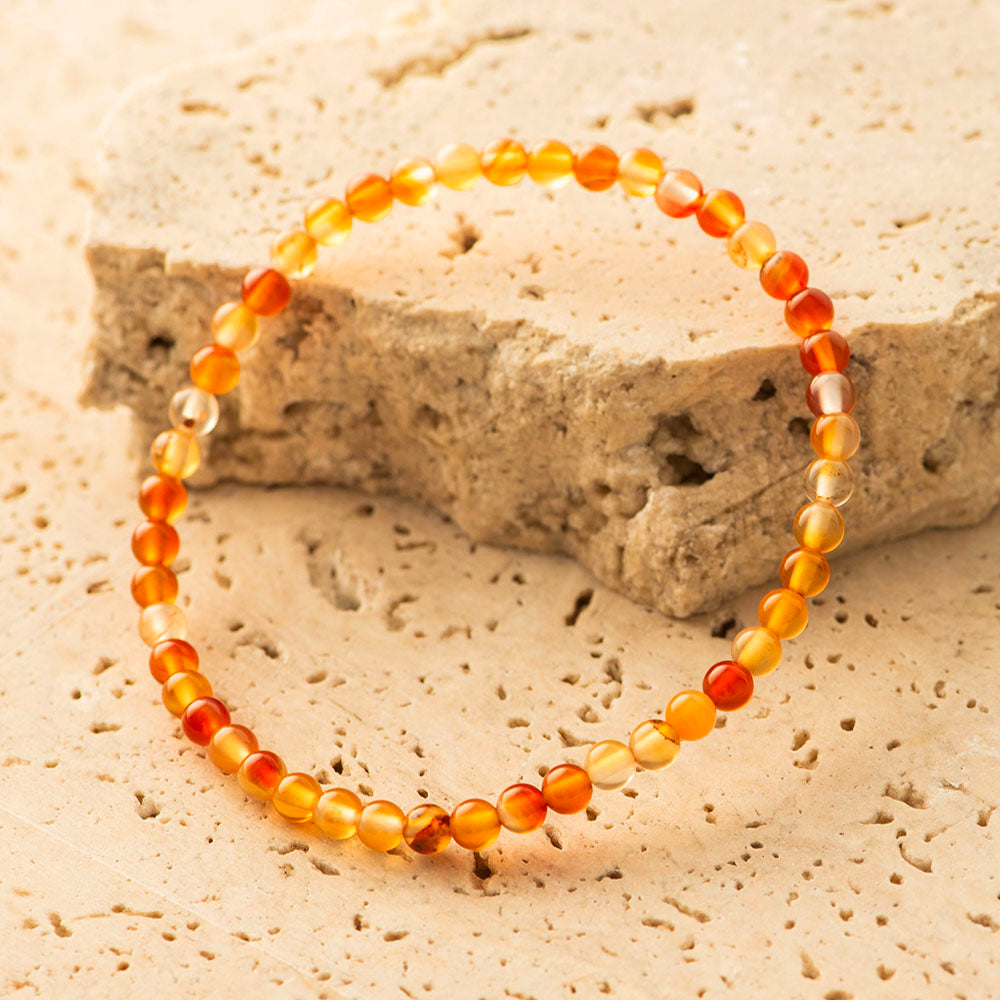 Carnelian Bracelet Mini Gemstone