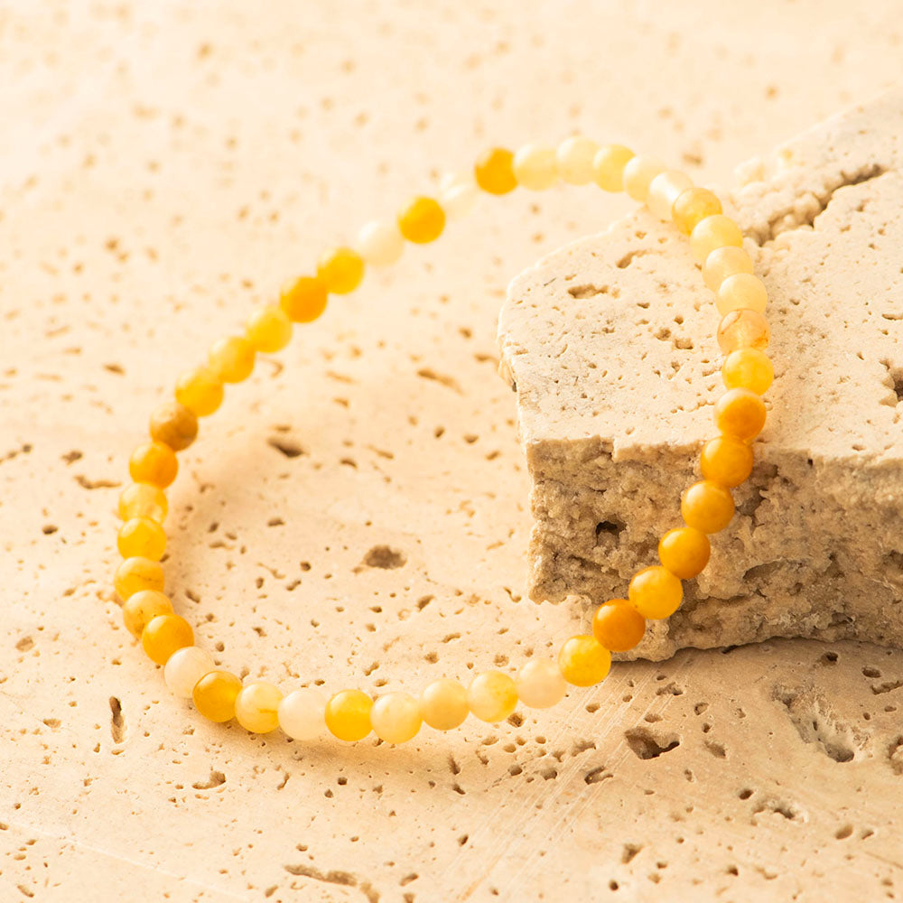Yellow Aventurine Bracelet Mini Gemstone