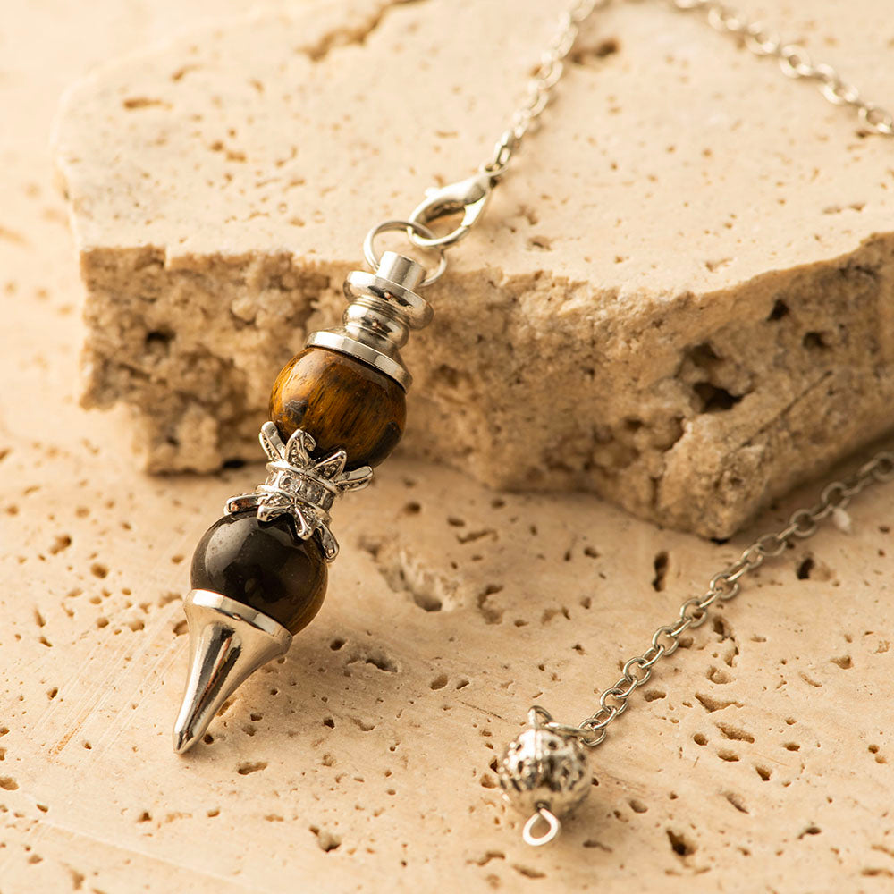 Tigers Eye Pendulum