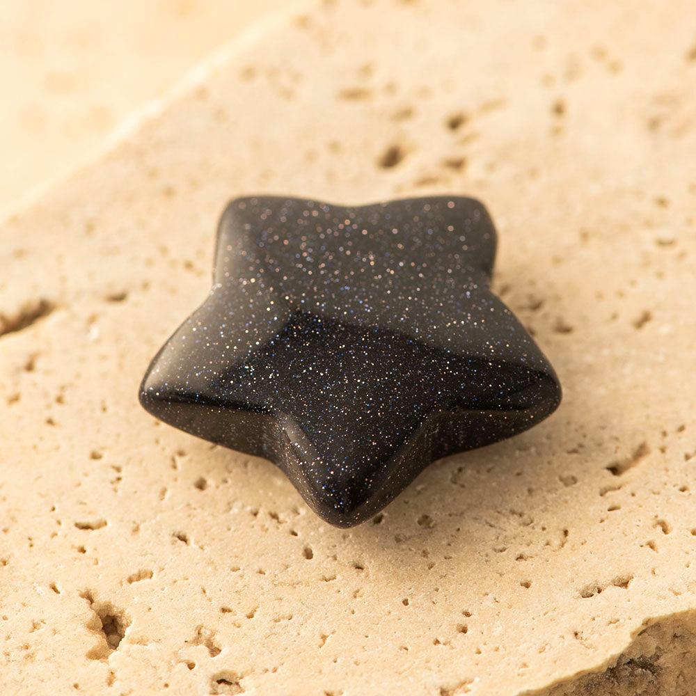 Blue Sandstone Star 3cm