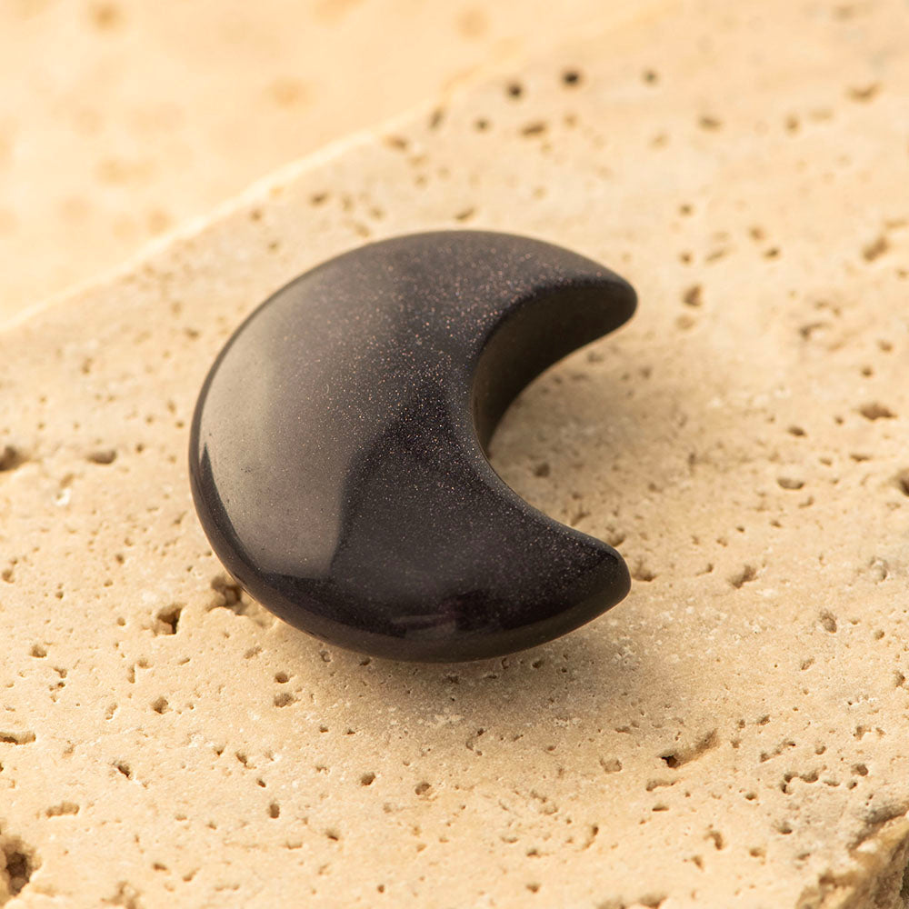 Blue Sandstone Moon 3cm
