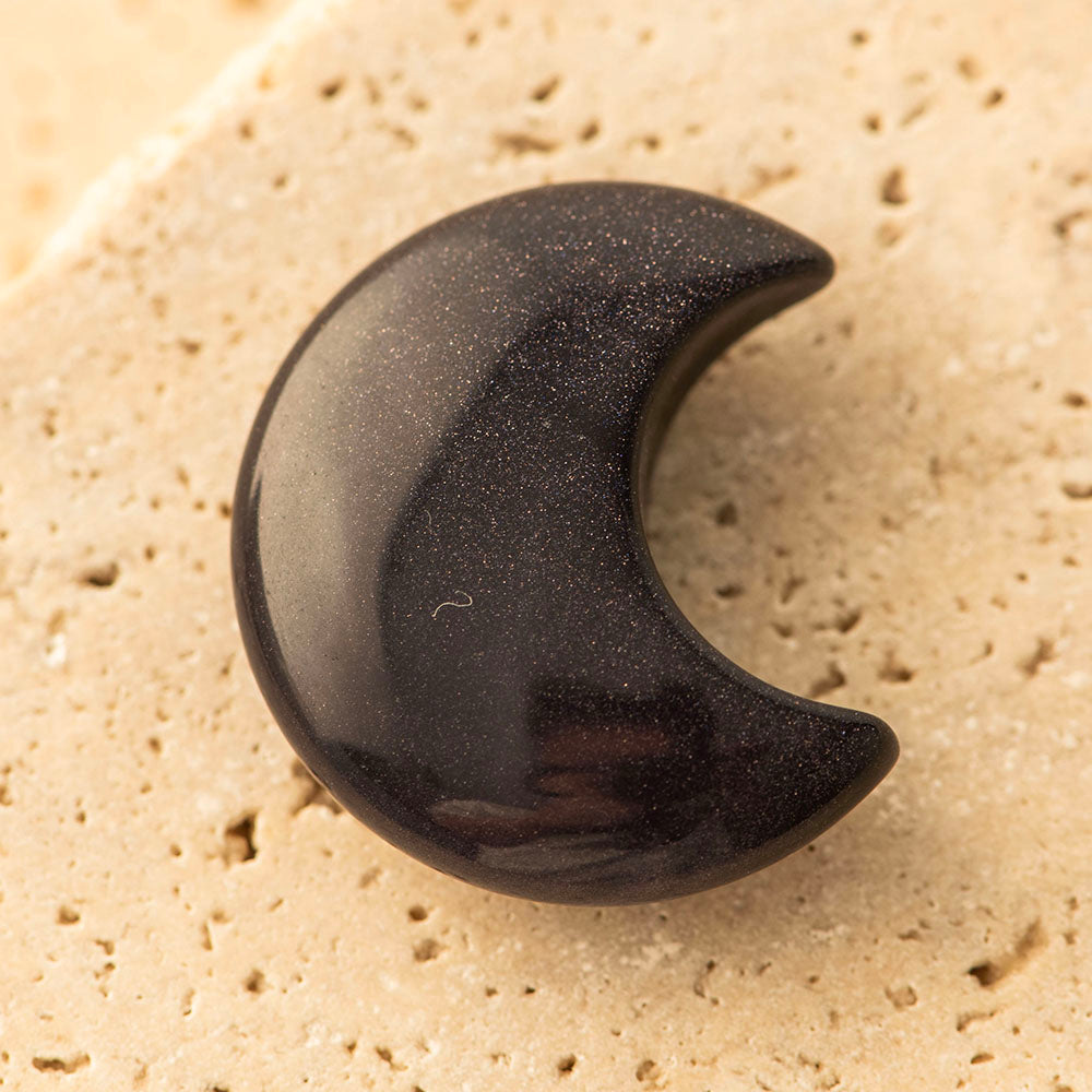 Blue Sandstone Moon 3cm