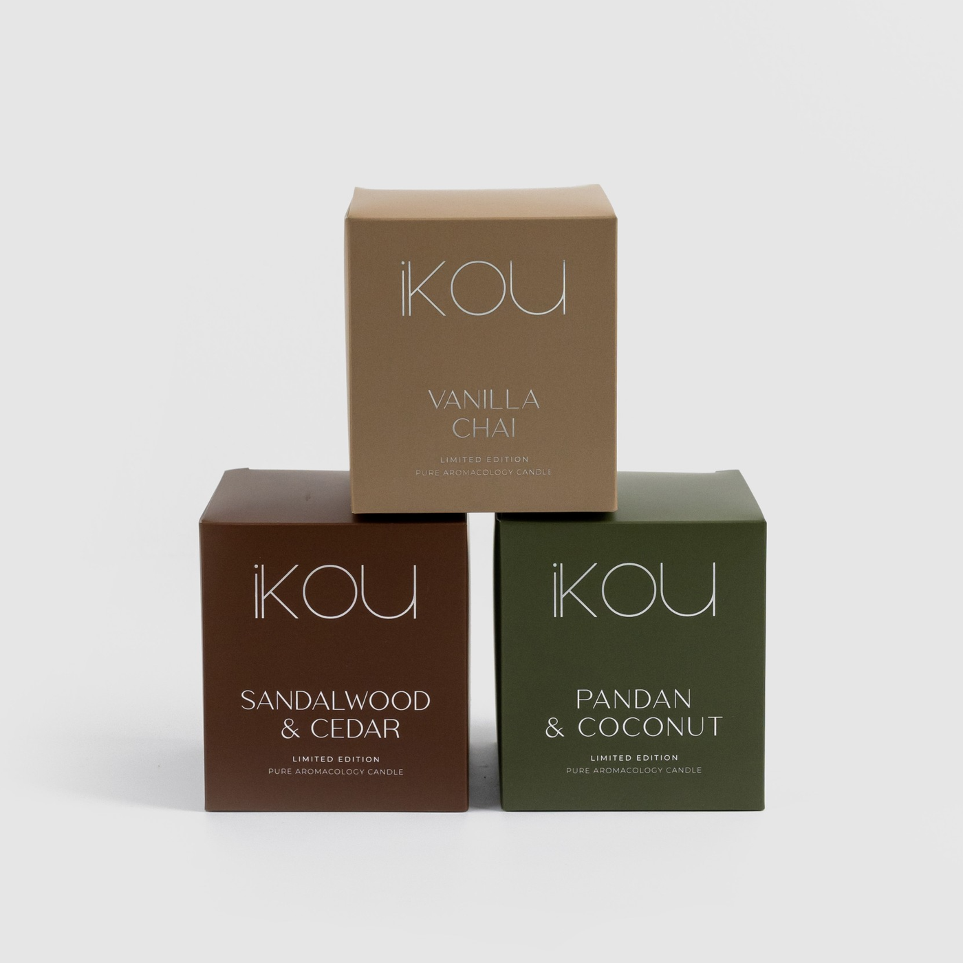 iKOU Limited Edition Candle Vanilla Chai
