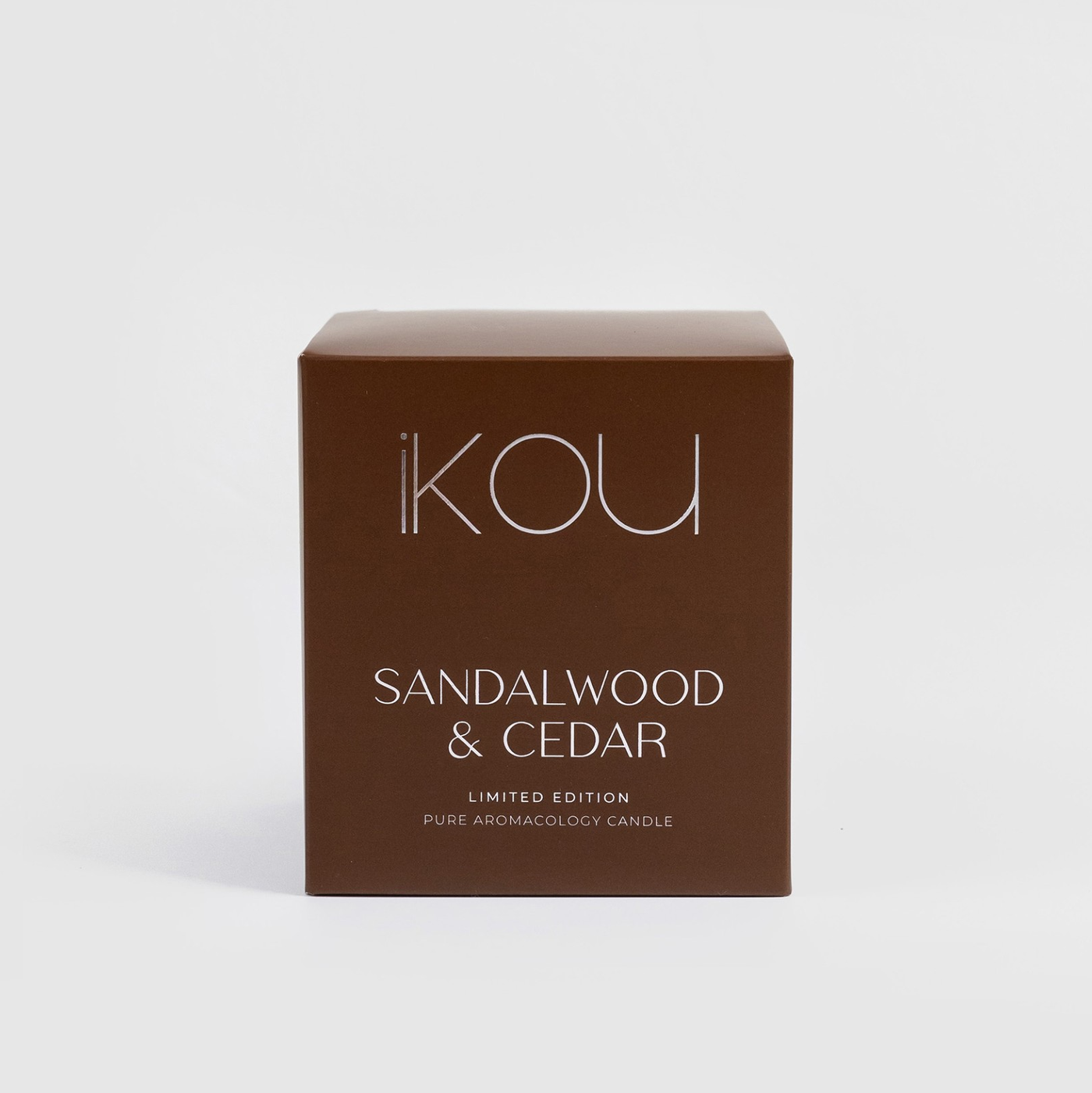 iKOU Limited Edition Candle Sandalwood & Cedar