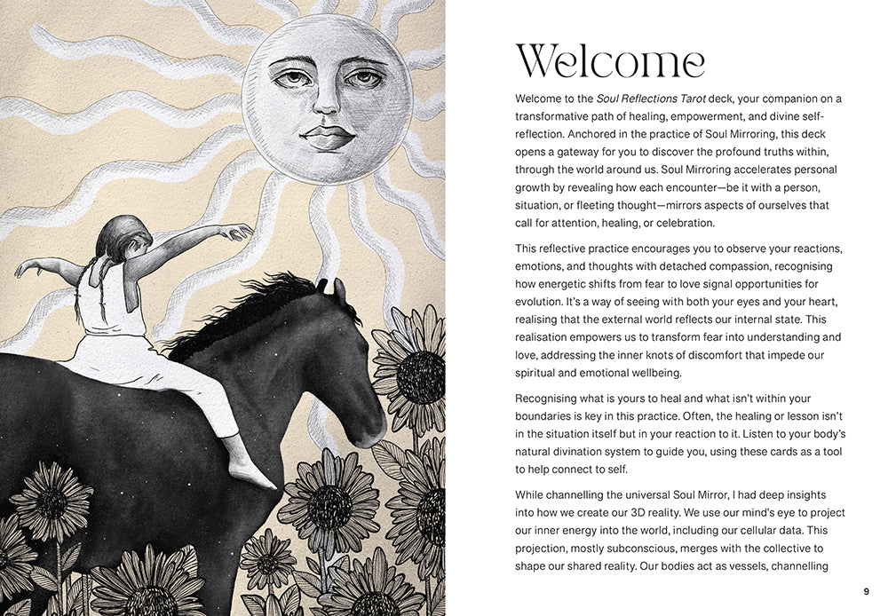 Soul Reflections Tarot by Sunshine Connelly