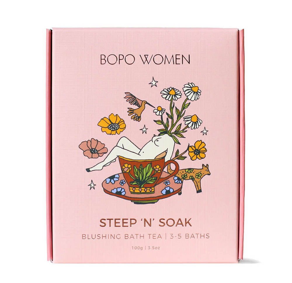 Blushing Tea Bath Steep & Soak 100gm