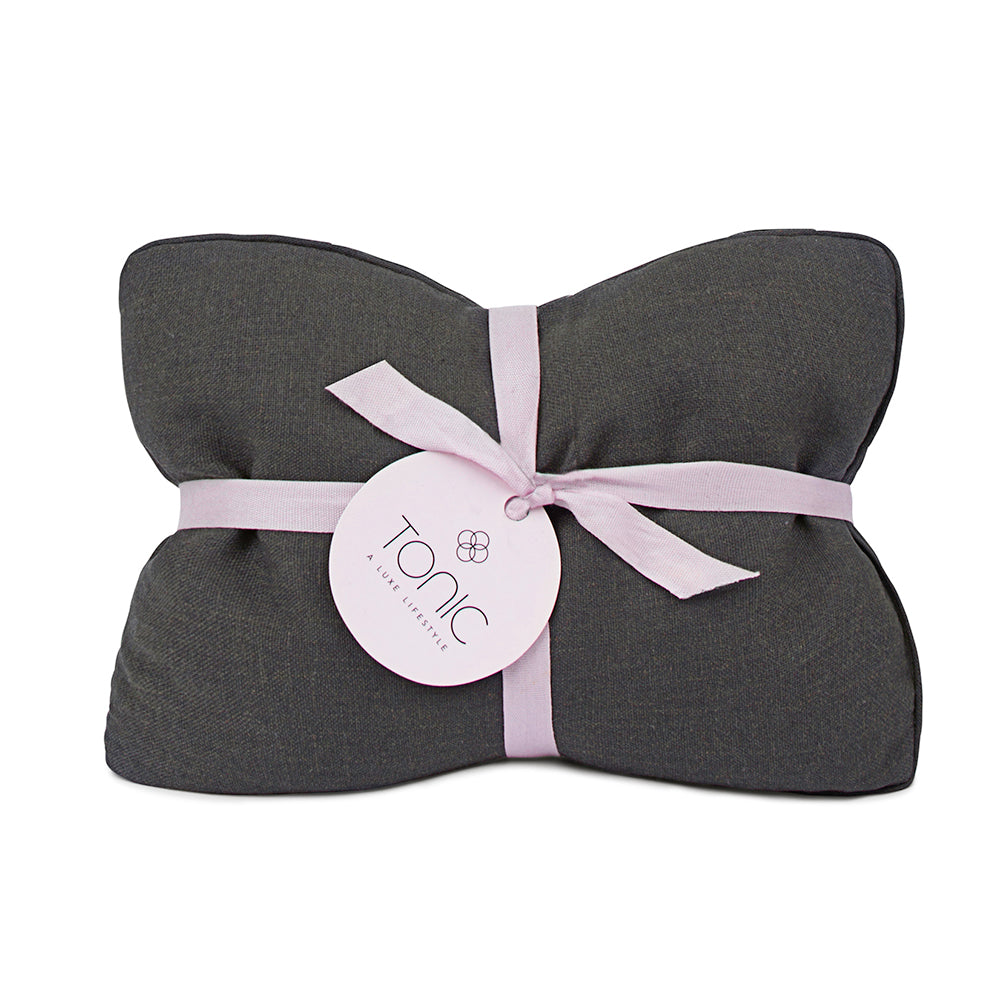 Linen Heat Pillow Revive Charcoal
