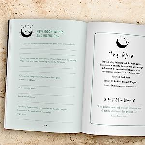 2024 Moonology Diary by Yasmin Boland