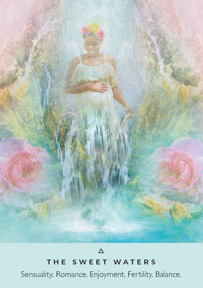 The Healing Waters Oracle Card by Rebecca Campbell