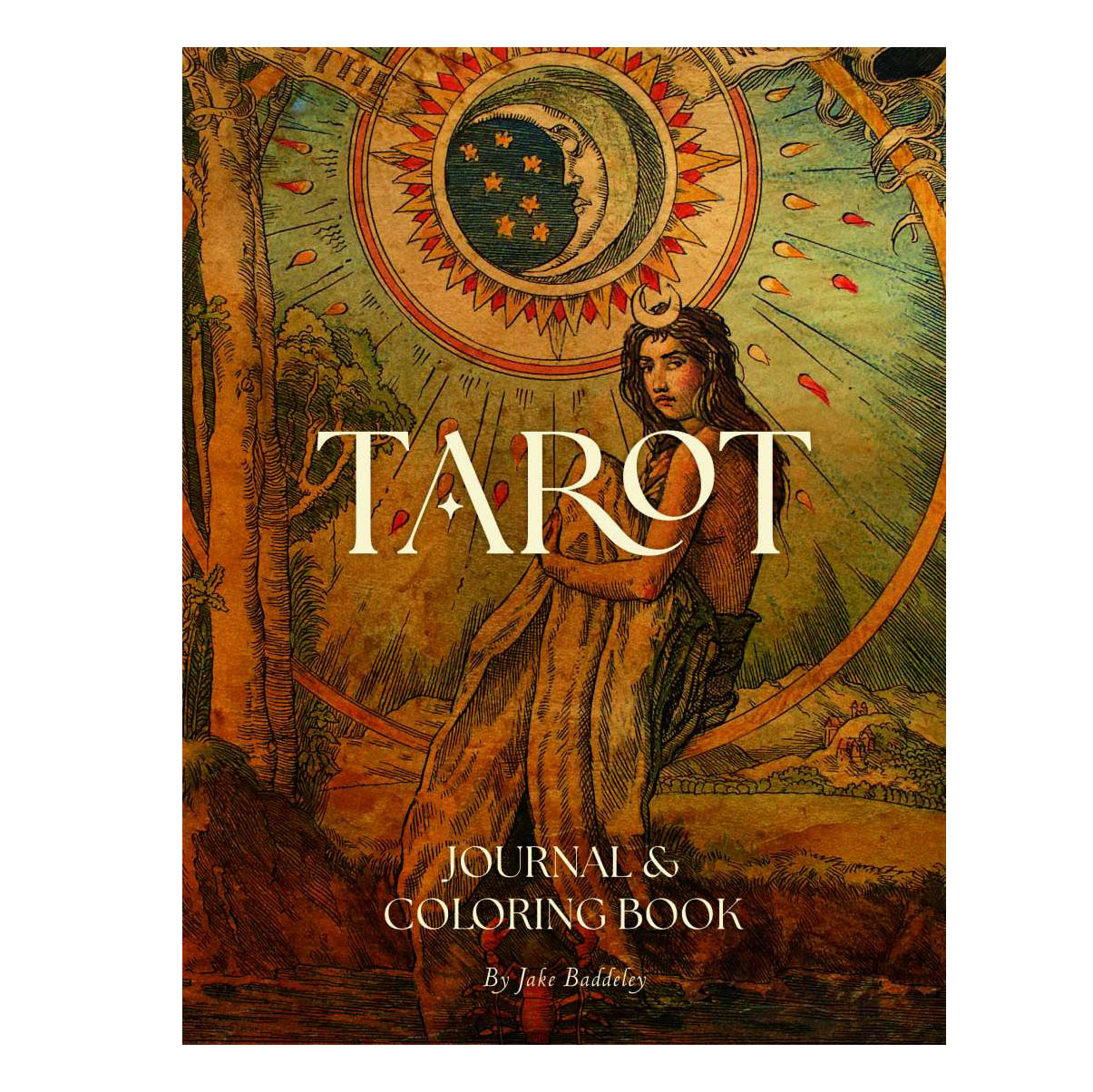 Tarot Journal & Colouring Book by Jack Baddeley
