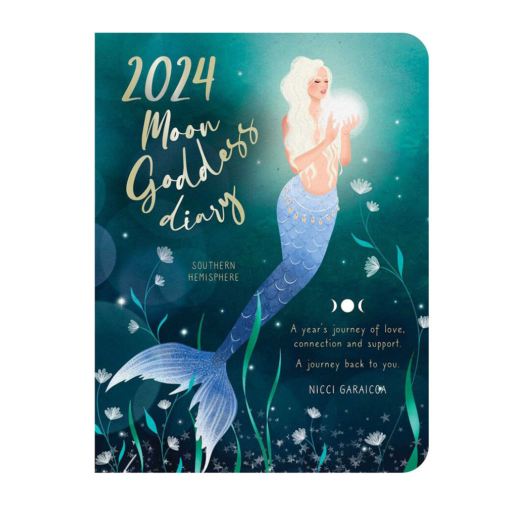 2024 Moon Goddess Diary by Nicci Garaicoa