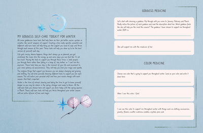 2024 Moon Goddess Diary by Nicci Garaicoa