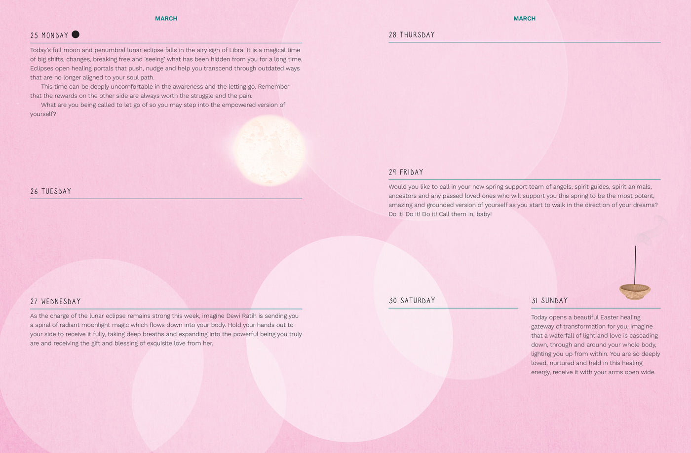 2024 Moon Goddess Diary by Nicci Garaicoa