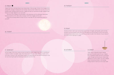2024 Moon Goddess Diary by Nicci Garaicoa