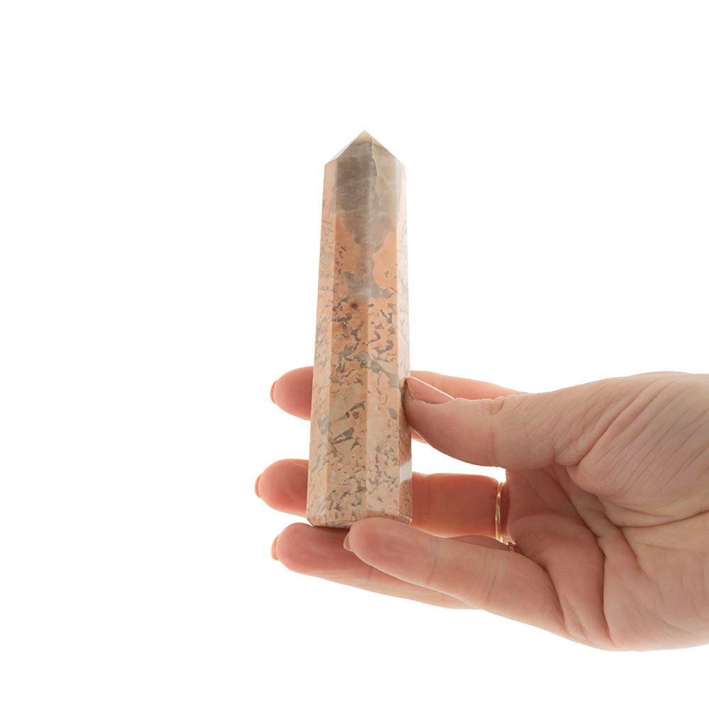 Peach Moonstone Point #8
