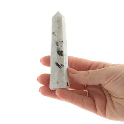 Rainbow Moonstone Point #1