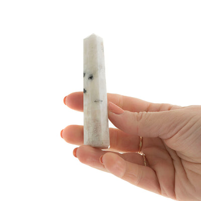 Rainbow Moonstone Point #7
