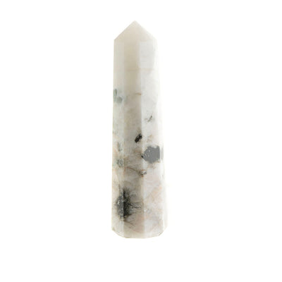 Rainbow Moonstone Point #8
