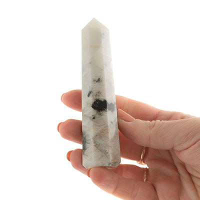 Rainbow Moonstone Point #8