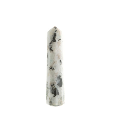 Rainbow Moonstone Point #9