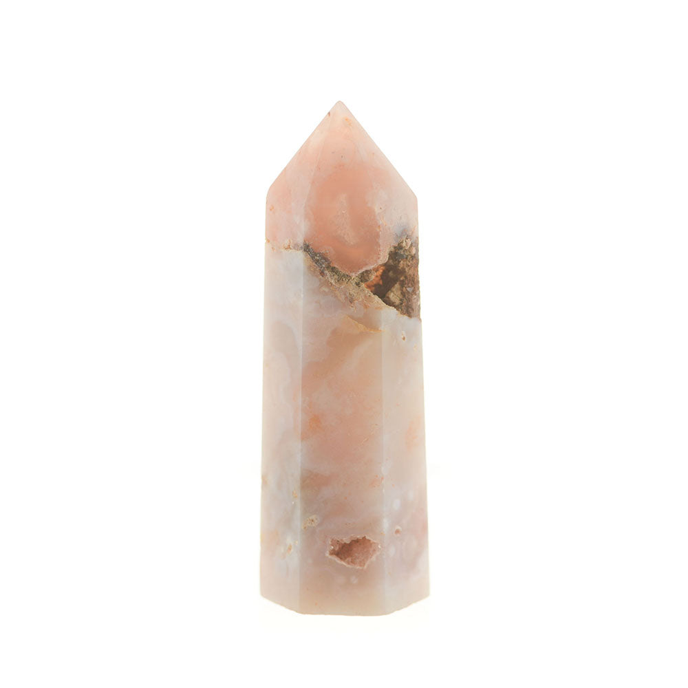 Flower Agate Point Medium #8