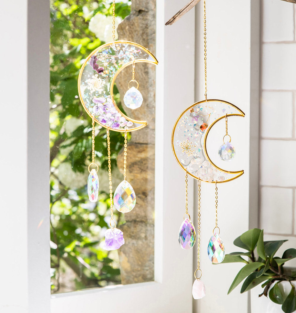 Metal & Resin Amethyst Suncatcher