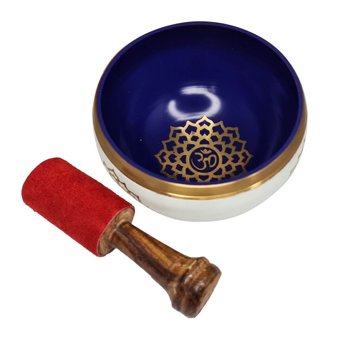 Chakra Singing Bowl Purple 10cm