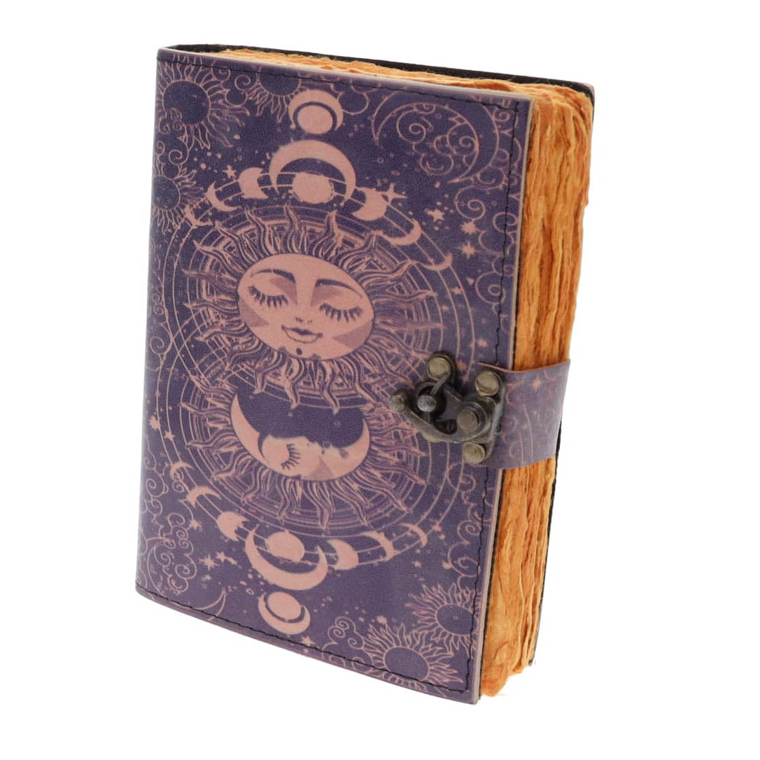 Leather Journal Constellation Print