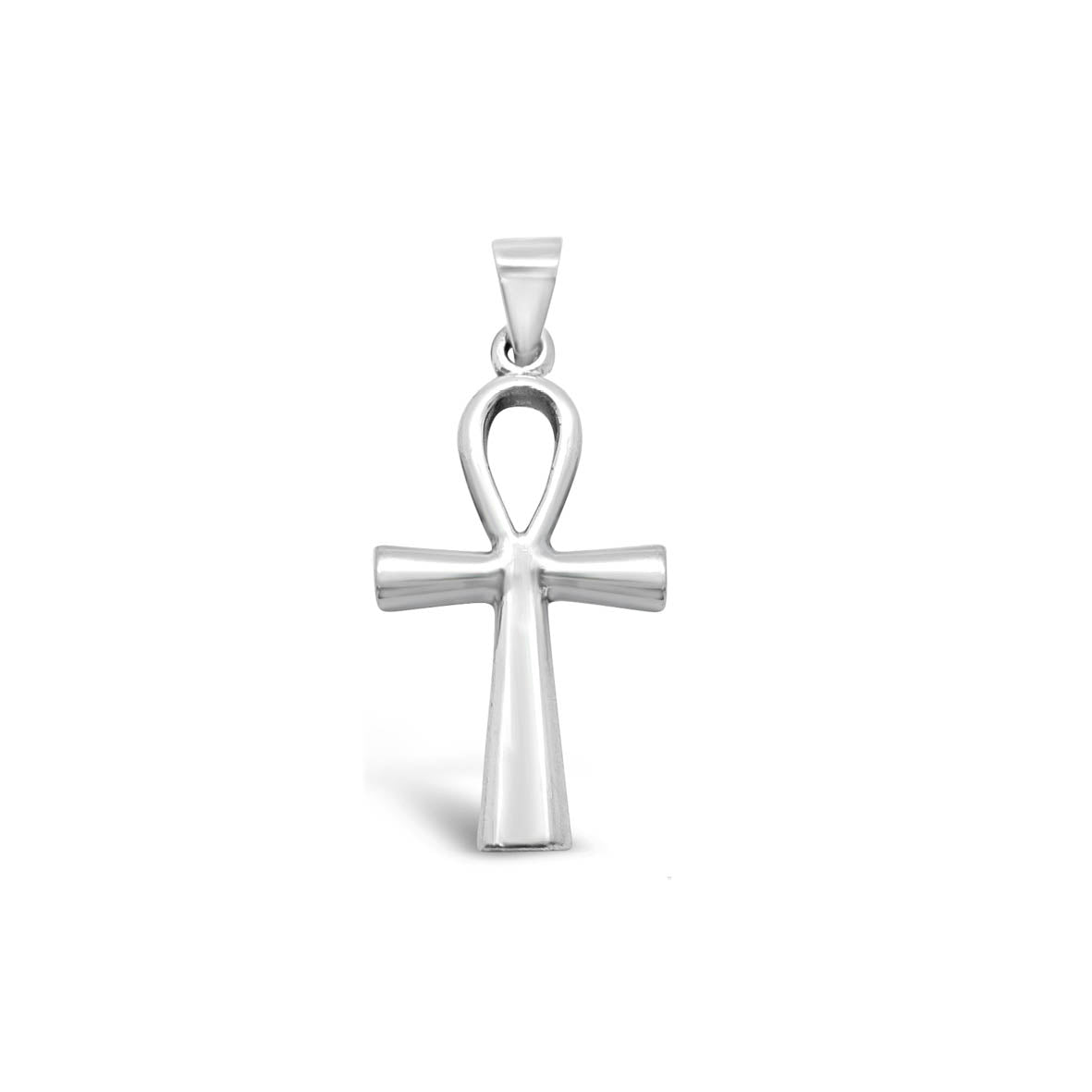 Ankh Silver Pendant 5cm