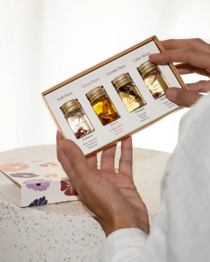 Essential Oil Perfume Discovery Set Floral Bliss