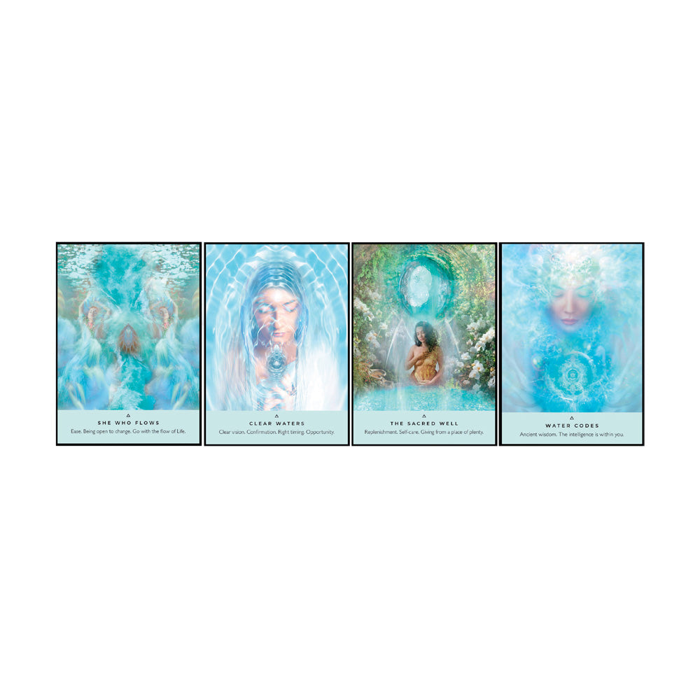 The Healing Waters Oracle Card by Rebecca Campbell