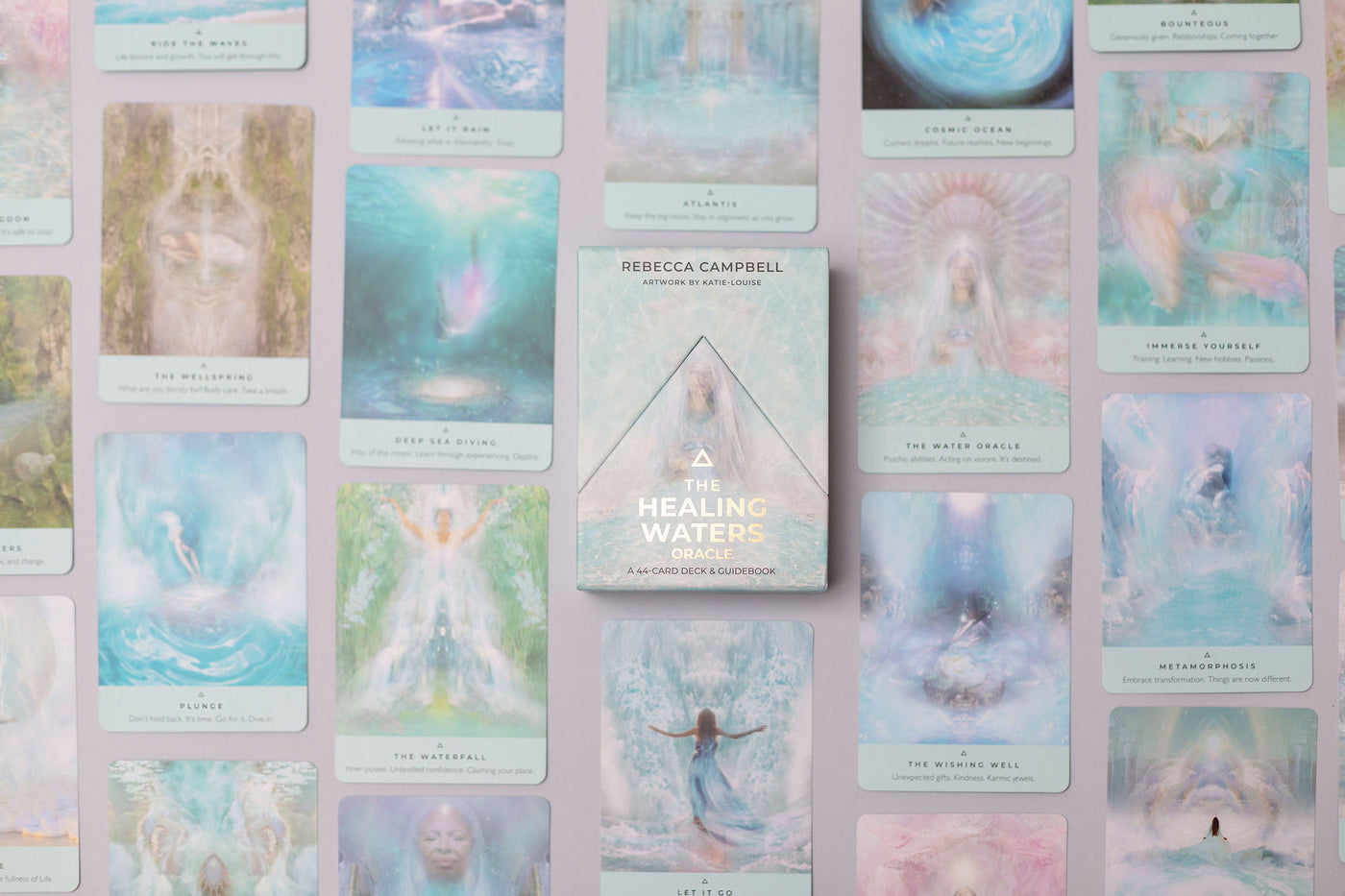The Healing Waters Oracle Card by Rebecca Campbell