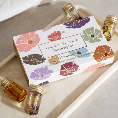 Essential Oil Perfume Discovery Set Floral Bliss