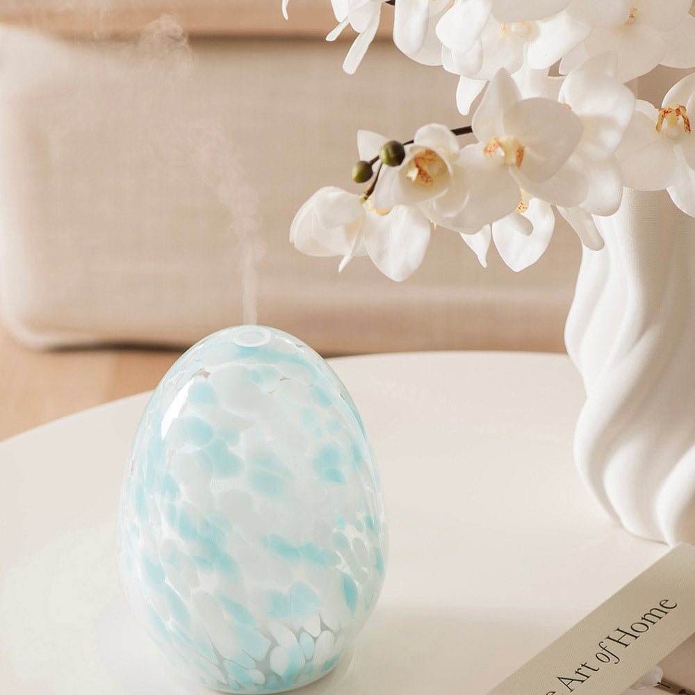 Blue Glass Ultrasonic Diffuser 90ml