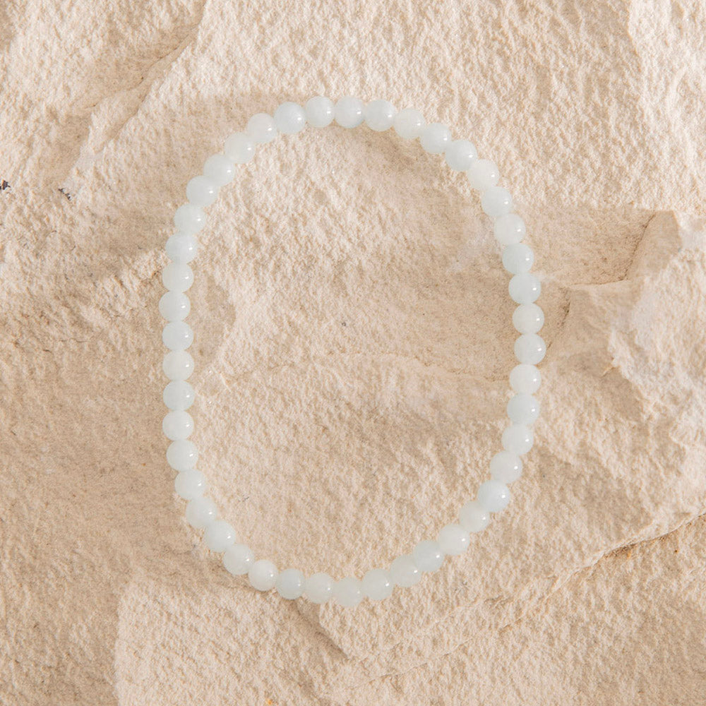 Aquamarine Bracelet Mini Gemstone