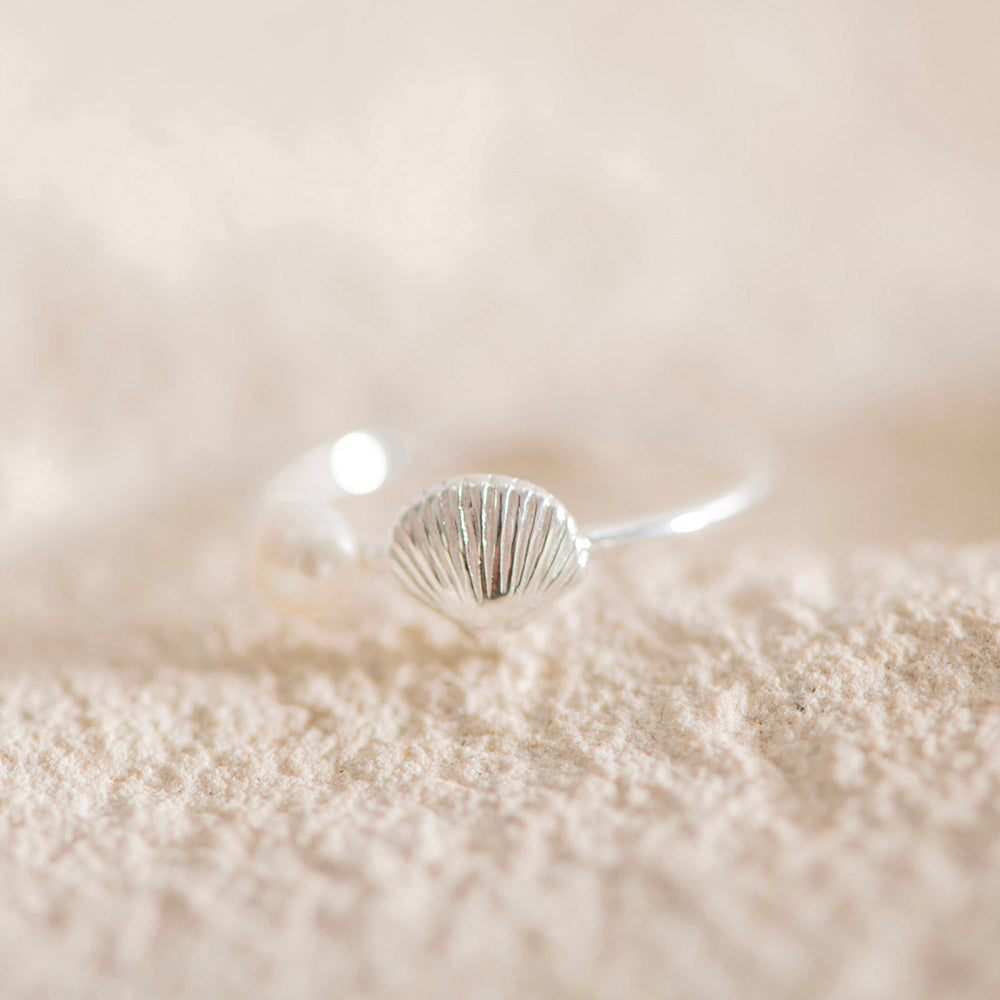 RING S/S Shell & Pearl (Size 7)