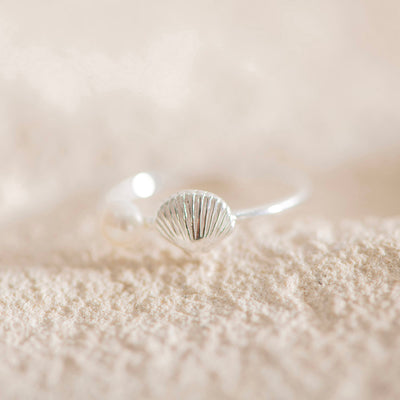 RING S/S Shell & Pearl (Size 7)