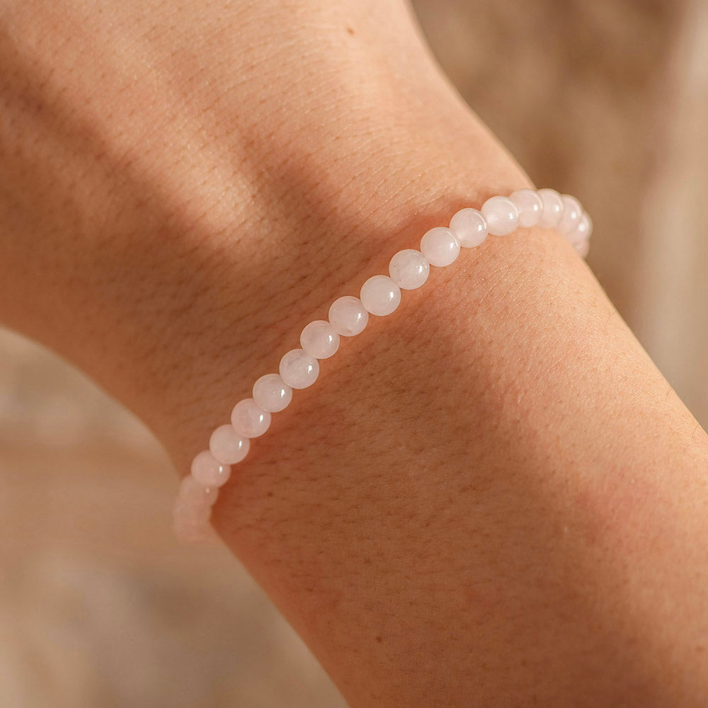 Rose Quartz Bracelet Mini Gemstone