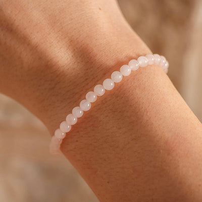Rose Quartz Bracelet Mini Gemstone