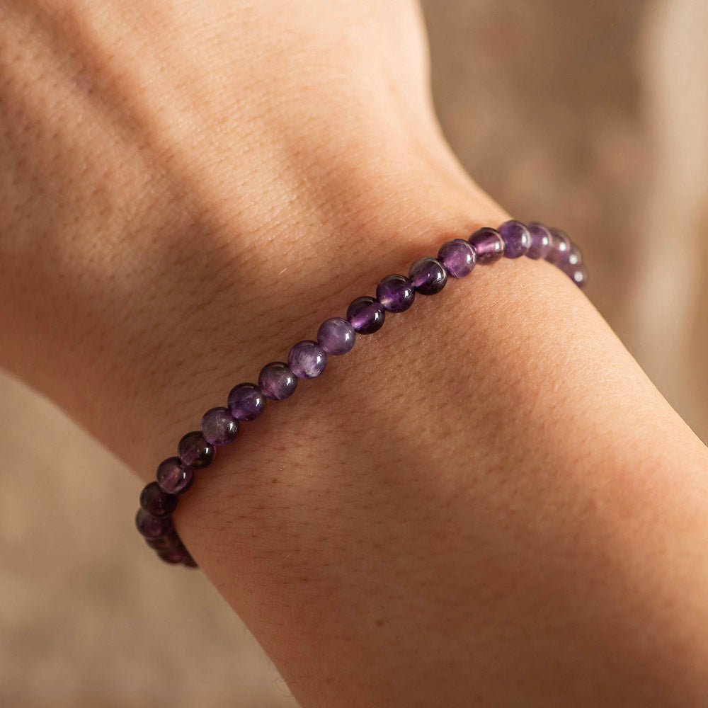 Amethyst Bracelet Mini Gemstone