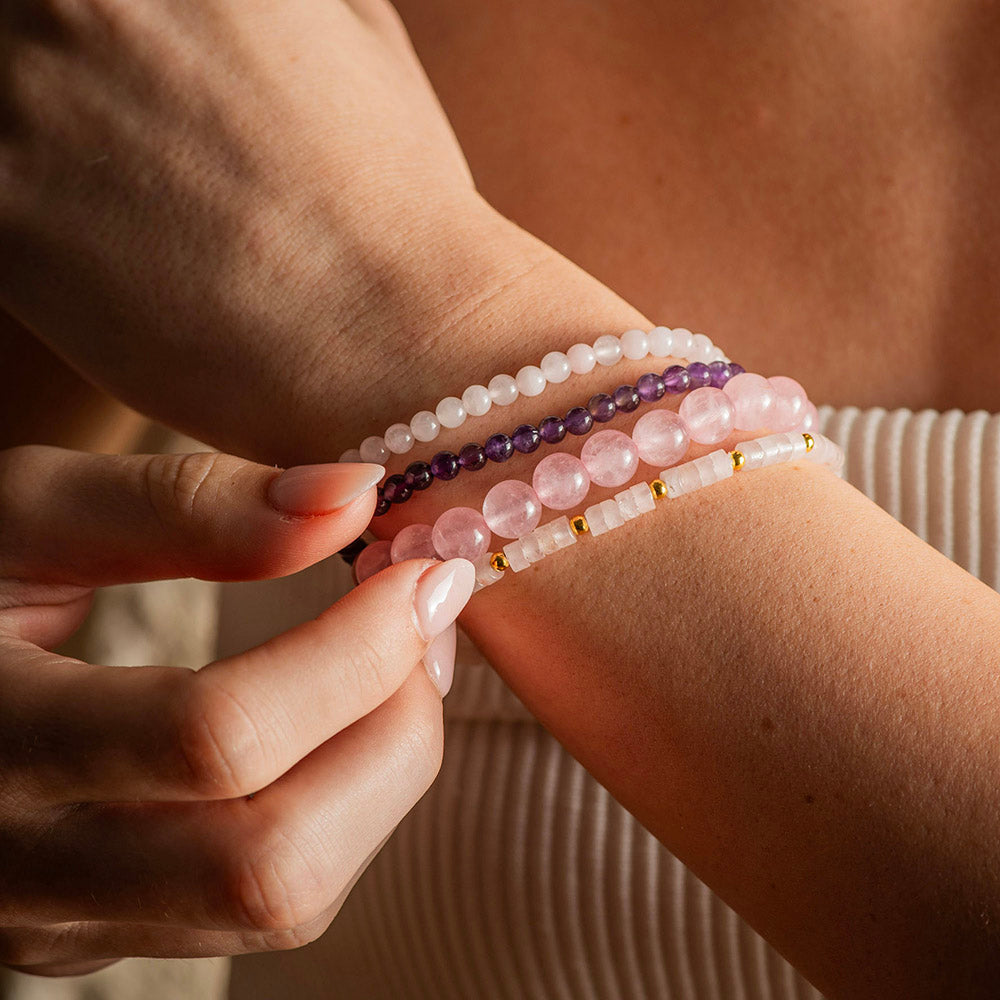 Amethyst Bracelet Mini Gemstone